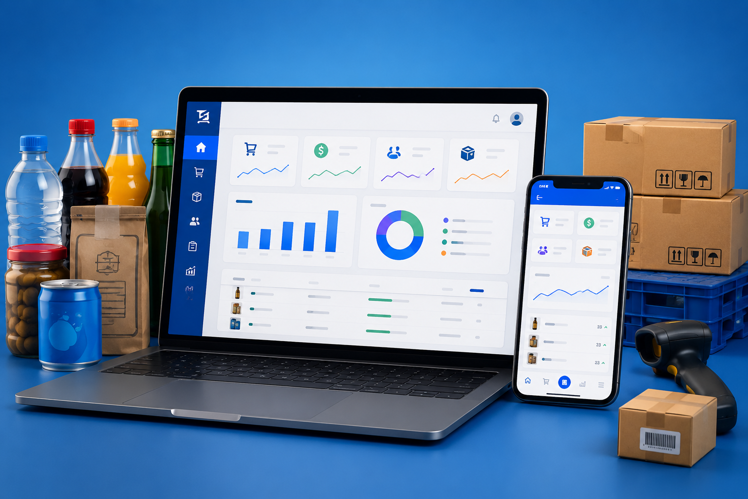 Interface My3S adaptée aux équipes de vente et aux gestionnaires